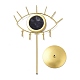 Iron Tabletop Detachable Jewelry Stand with Eye Shaped Vanity Mirror US-BDIS-K006-01G-6