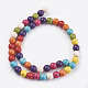 Synthetic Turquoise Beads Strands US-TURQ-D039-M-2