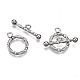 201 Stainless Steel Toggle Clasps US-STAS-R115-03-2