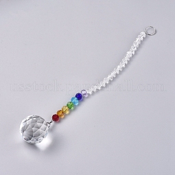 Crystal Suncatcher Prism Ball US-AJEW-WH0021-35A