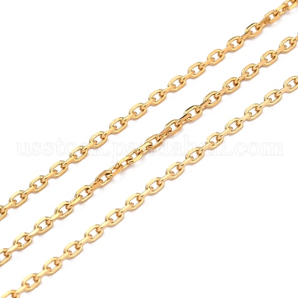 Vacuum Plating 304 Stainless Steel Cable Chains US-CHS-D033-03G-01-1