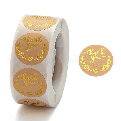 1 Inch Thank You Stickers US-DIY-G013-A11-1