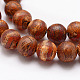 Tibetan Style Wave Pattern dZi Beads US-G-K166-02-10mm-L1-03-3