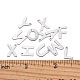 201 Stainless Steel Letter Charms US-STAS-S036-M-4