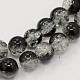 Two Tone Crackle Glass Beads Strands US-CCG-Q002-4mm-M-3