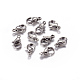 Jewelry Findings Original Color Stainless Steel Lobster Claw Clasps US-X-STAS-E002-2