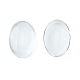 Transparent Oval Glass Cabochons US-GGLA-R022-18x13-2