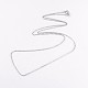 304 Stainless Steel Cable Chain Necklaces US-NJEW-JN01526-04-1