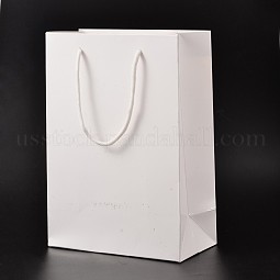 Rectangle Cardboard Paper Bags US-AJEW-L050A-01