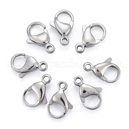 304 Stainless Steel Lobster Claw Clasps US-STAS-AB13