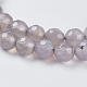 Natural Grey Agate Beads Strands US-G-G580-6mm-08-3