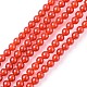 Natural Carnelian Beads Strands US-G-C076-4mm-2A-1