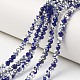 Electroplate Transparent Glass Beads Strands US-EGLA-A034-T10mm-M09-1