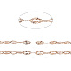 Ion Plating(IP) 304 Stainless Steel Textured Dapped Chains US-CHS-D004-02RG-1