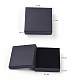 Kraft Cotton Filled Cardboard Paper Jewelry Set Boxes US-CBOX-G015-05-3