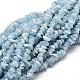 Natural Aquamarine Chip Beads Strands US-G-E271-96-1