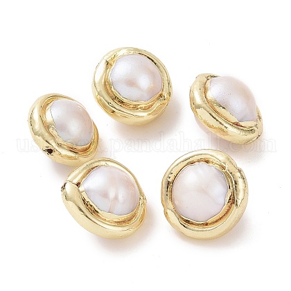 Natural Baroque Pearl Keshi Pearl Beads US-PEAR-F010-04G-1