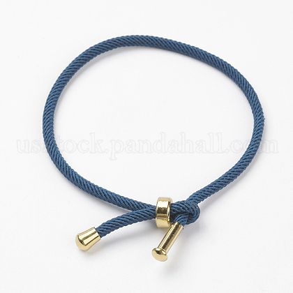 Cotton Twisted Cord Bracelet Making US-MAK-L012-07-1