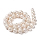 Natural Baroque Pearl Keshi Pearl Beads Strands US-PEAR-Q004-39-2