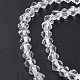 Imitate Austrian Crystal Bicone Glass Beads Strands US-GLAA-F029-4x4mm-13-3