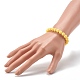 Opaque Acrylic Beads Stretch Bracelet for Kid US-BJEW-JB06586-4