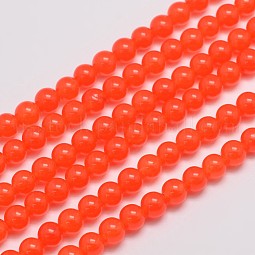 Natural & Dyed Malaysia Jade Bead Strands US-G-A146-6mm-A13