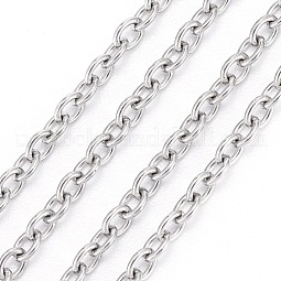304 Stainless Steel Cable Chains US-CHS-F006-02C-P