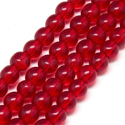 Glass Beads Strands US-GR6mm47Y-1