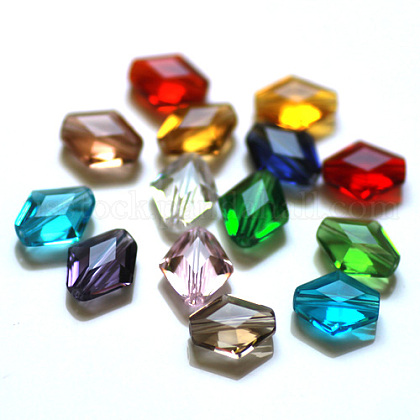 Imitation Austrian Crystal Beads US-SWAR-F076-12x14mm-M-1