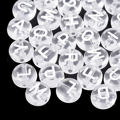 Transparent Acrylic Beads US-TACR-N002-04B-1