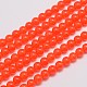Natural & Dyed Malaysia Jade Bead Strands US-G-A146-6mm-A13-1
