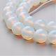 16 inch long Opalite Loose Beads US-GSR8mmC081-2