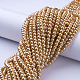 Glass Pearl Beads Strands US-HY-6D-B48-4