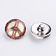 Mixed Flat Round Brass Jewelry Snap Buttons US-SNAP-MSMC001-01-2