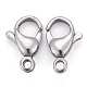 304 Stainless Steel Lobster Claw Clasps US-STAS-AB12-2