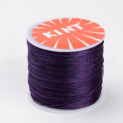 Round Waxed Polyester Cords US-YC-K002-0.5mm-06-1