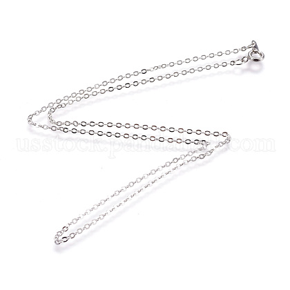 Brass Cable Chain Necklaces US-SW028-NF-1