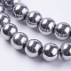 Synthetic Magnetic Hematite Beads Strands US-G-H1099-1-3