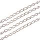 Electroplate Brass Drop Twisted Chains Curb Chains US-CHC-PH0002-02S-3