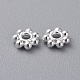 Tibetan Style Alloy Daisy Spacer Beads US-X-LF0991Y-NFS-2