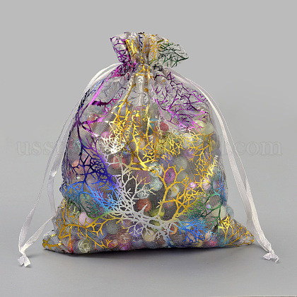 Organza Gift Bags US-OP-Q051-10x15-02-1