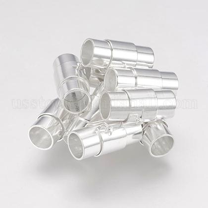 Brass Locking Tube Magnetic Clasps US-MC076-S-1