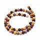 Natural Mookaite Round Bead Strands US-G-P072-34-8mm-2