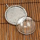 26mm Transparent Clear Domed Glass Cabochon Cover for Photo Pendant Making US-TIBEP-X0006-AS-FF-4