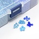 1 Box Blue 6/0 Glass Seed Beads US-SEED-X0024-B-3