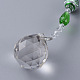 Faceted Crystal Glass Ball Chandelier Suncatchers Prisms US-AJEW-G025-A06-6