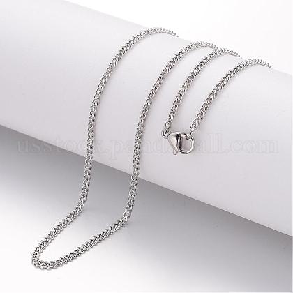 304 Stainless Steel Necklace US-MAK-K004-08P-1