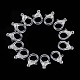 Transparent Plastic Lobster CLaw Clasps US-KY-H005-A13-1
