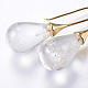Natural/Synthetic Mixed Stone Dangle Earrings US-EJEW-P143-B-3