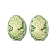 Cameos Opaque Resin Cabochons US-RESI-C016-01B-3